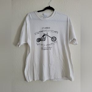 Vintage 2000s motorcycle tee | size l